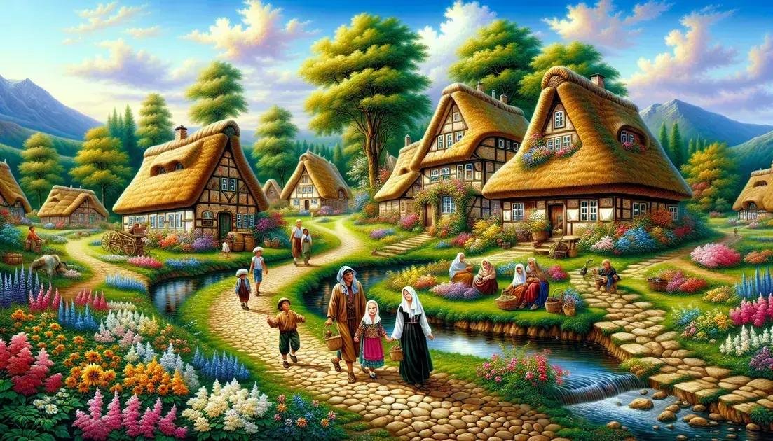 Enjoy Traditional Villages with Family