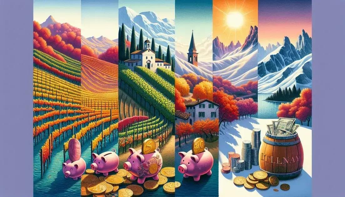 Italy in Different Seasons: Costs and Savings