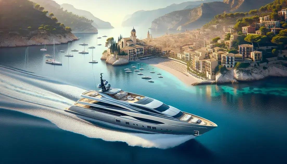 Luxury Yachts: Sailing the Spanish Coastline