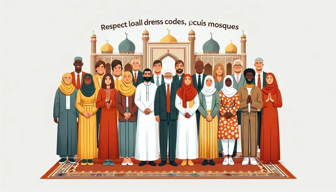 Respect Local Dress Codes, Especially in Mosques