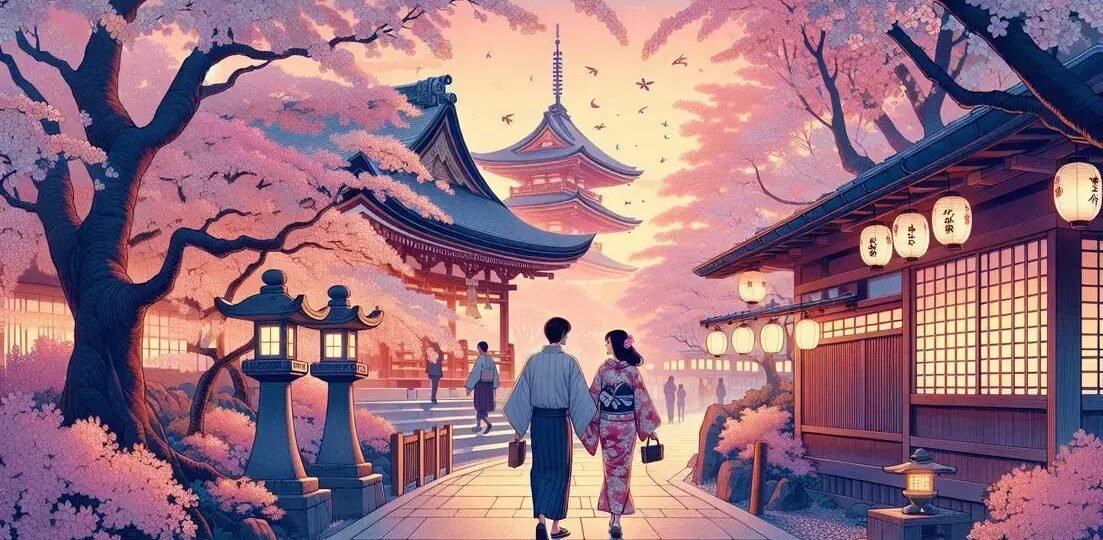 Romantic travelling: Japan for couples