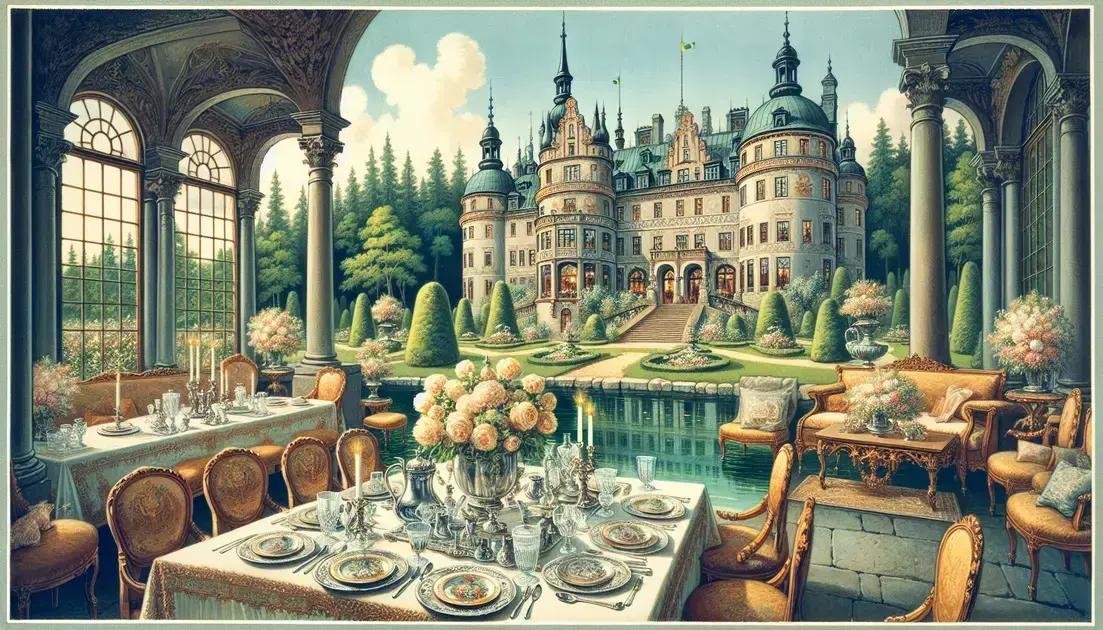 The Art of Fine Living in Swedish Castles